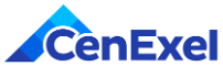 typographic logo for CenExel