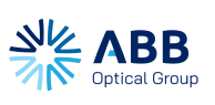 typographic logo for ABB Optical Group