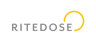 typographic logo for Ritedose