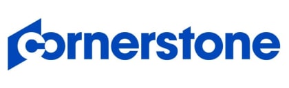 typographic logo for Cornerstone