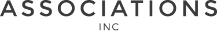 typographic logo for Associations
